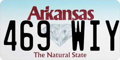 AR license plate 469WIY