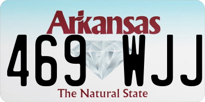 AR license plate 469WJJ