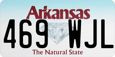 AR license plate 469WJL
