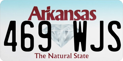 AR license plate 469WJS