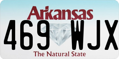 AR license plate 469WJX