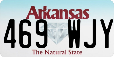 AR license plate 469WJY