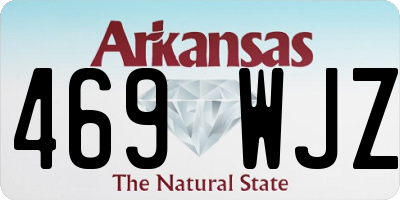 AR license plate 469WJZ