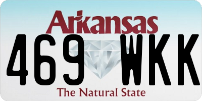 AR license plate 469WKK
