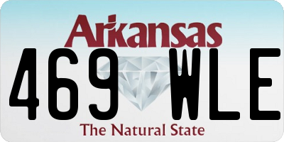 AR license plate 469WLE