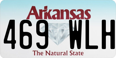 AR license plate 469WLH