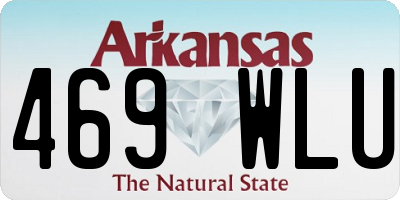 AR license plate 469WLU
