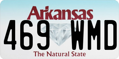 AR license plate 469WMD