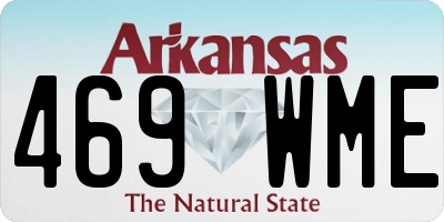 AR license plate 469WME