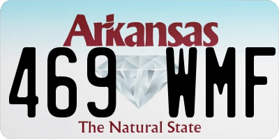 AR license plate 469WMF