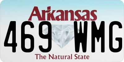 AR license plate 469WMG