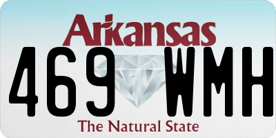 AR license plate 469WMH