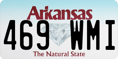 AR license plate 469WMI