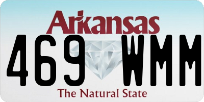 AR license plate 469WMM
