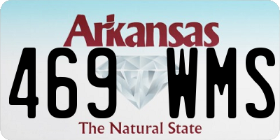 AR license plate 469WMS