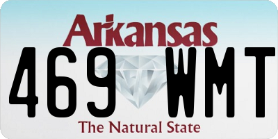 AR license plate 469WMT