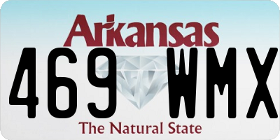 AR license plate 469WMX