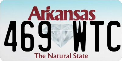 AR license plate 469WTC