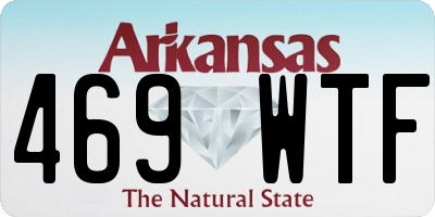 AR license plate 469WTF