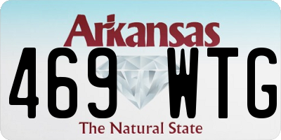 AR license plate 469WTG