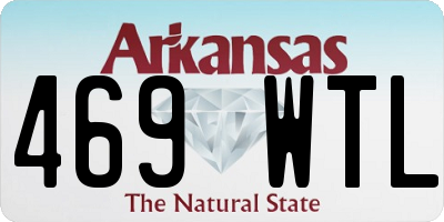 AR license plate 469WTL