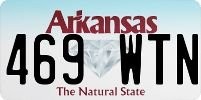 AR license plate 469WTN