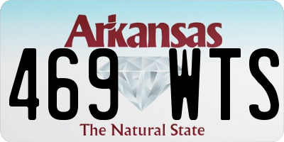 AR license plate 469WTS