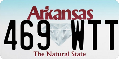 AR license plate 469WTT
