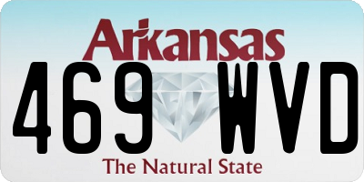 AR license plate 469WVD