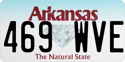 AR license plate 469WVE