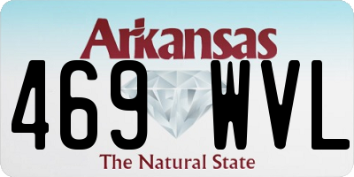 AR license plate 469WVL