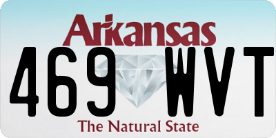 AR license plate 469WVT