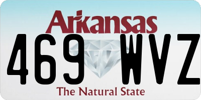 AR license plate 469WVZ