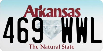 AR license plate 469WWL