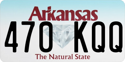 AR license plate 470KQQ