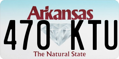 AR license plate 470KTU