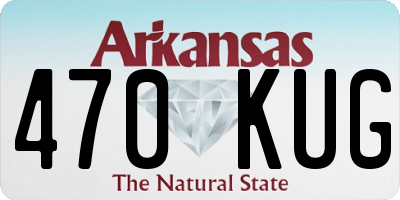 AR license plate 470KUG