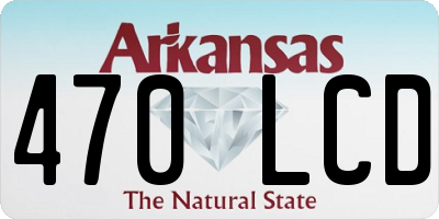 AR license plate 470LCD