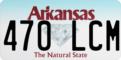 AR license plate 470LCM
