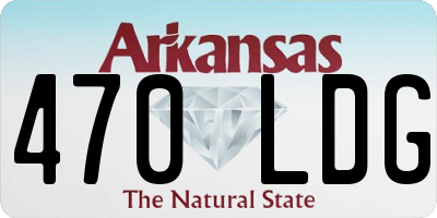 AR license plate 470LDG