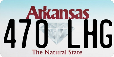 AR license plate 470LHG