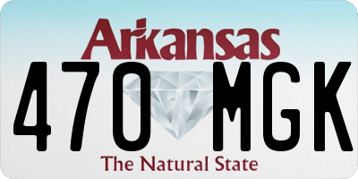 AR license plate 470MGK