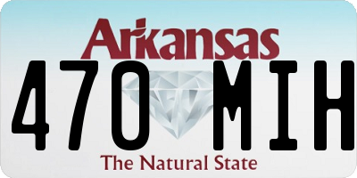 AR license plate 470MIH