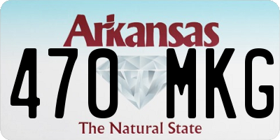 AR license plate 470MKG