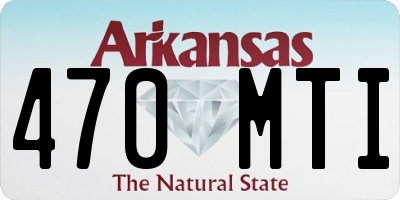 AR license plate 470MTI
