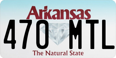 AR license plate 470MTL