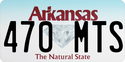 AR license plate 470MTS