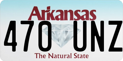 AR license plate 470UNZ