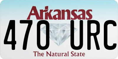 AR license plate 470URC