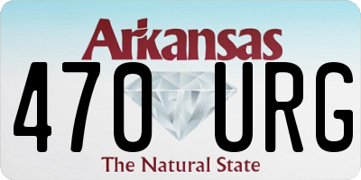 AR license plate 470URG